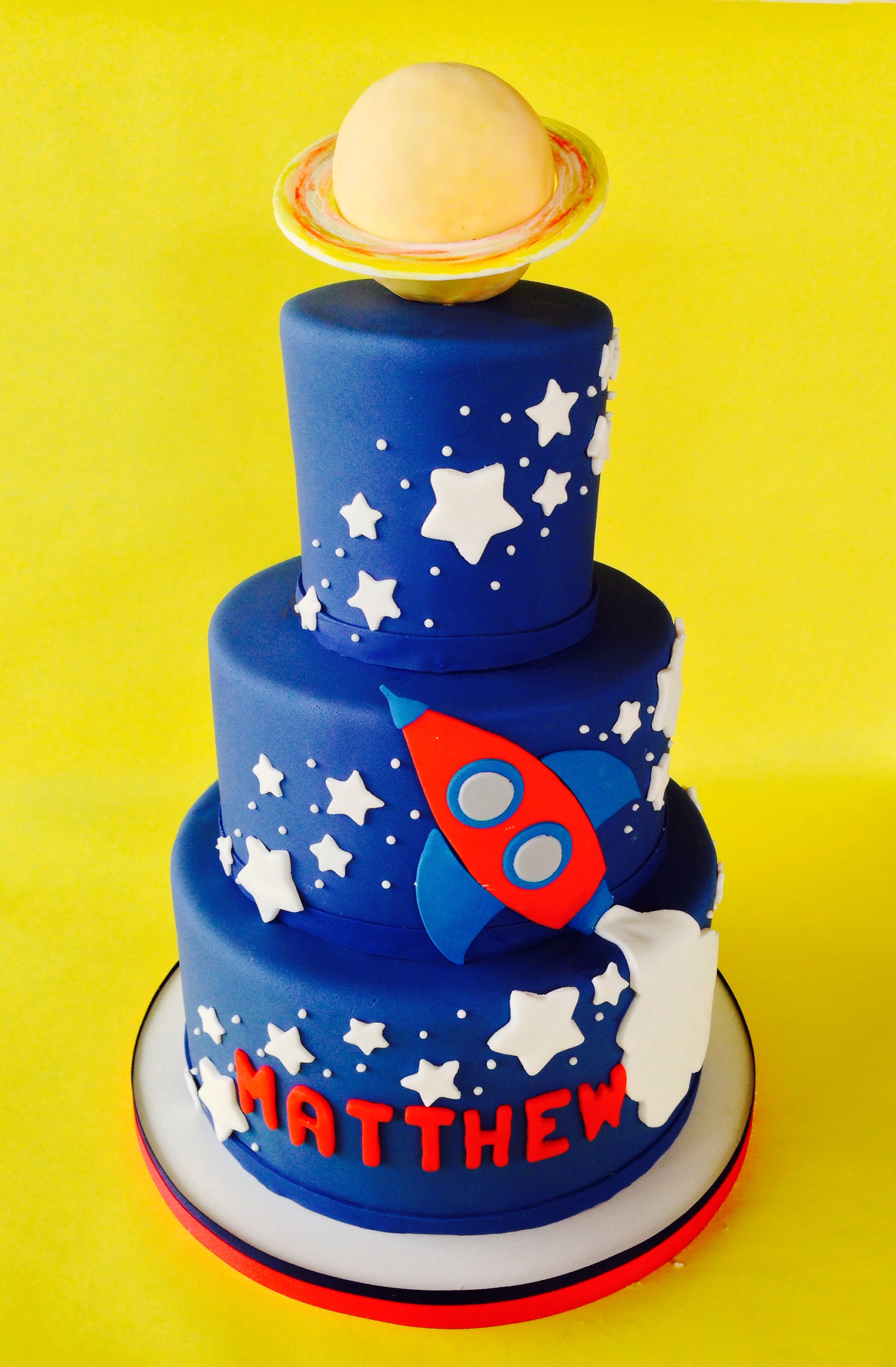 6 Photos of Universe Birthday Cakes