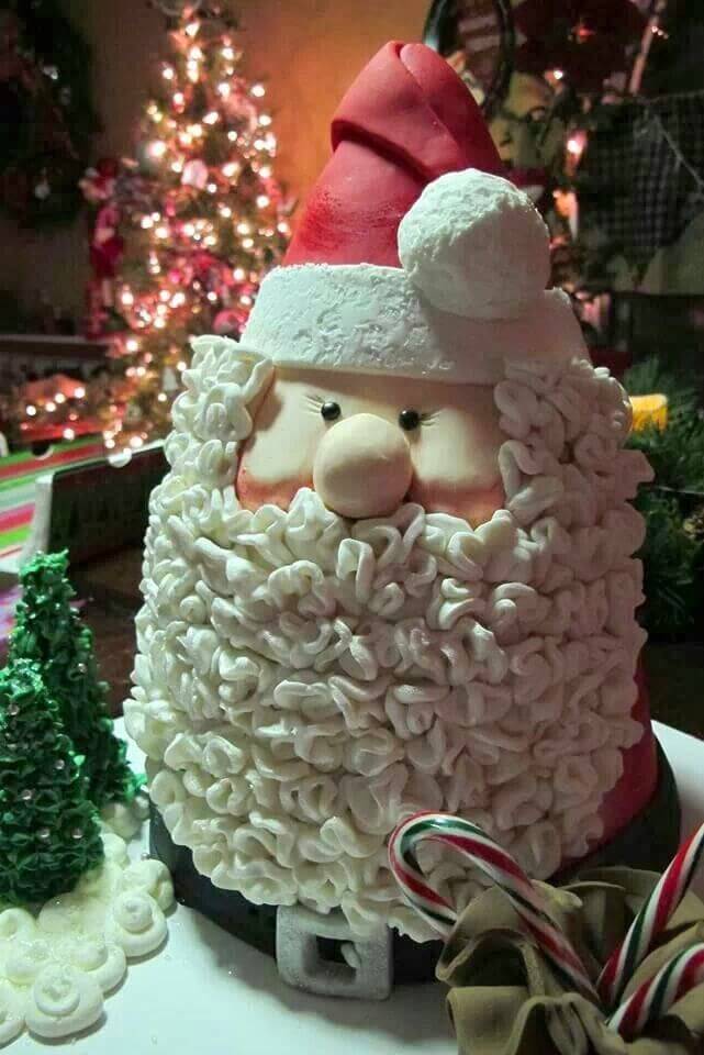 Santa Christmas Cake