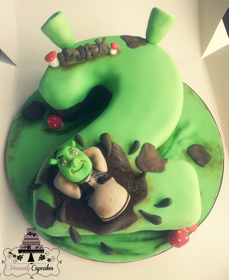 Shrek Birthday Cake Ideas