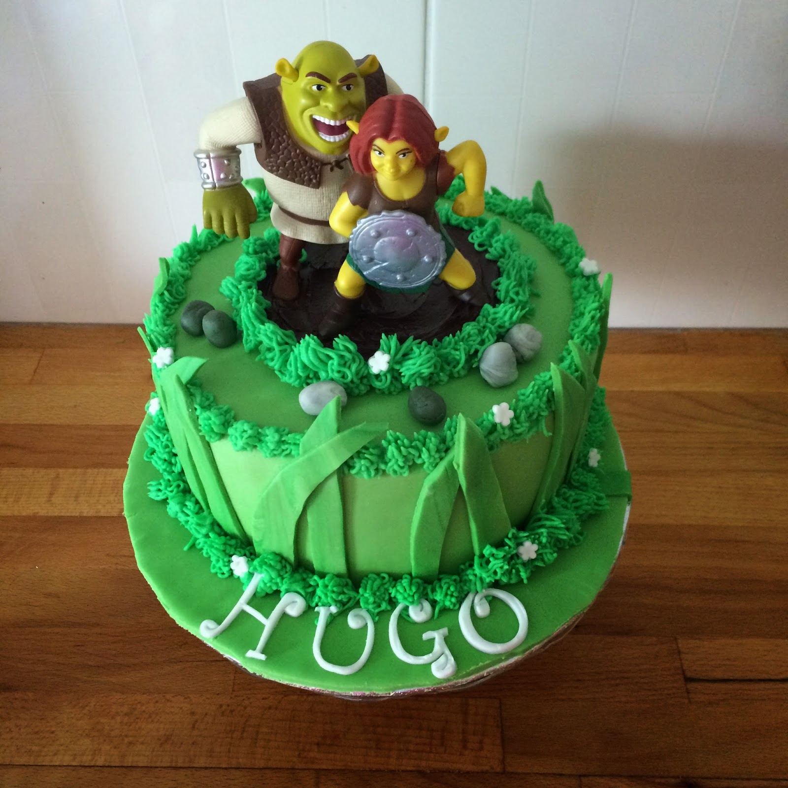 Shrek Birthday Cake