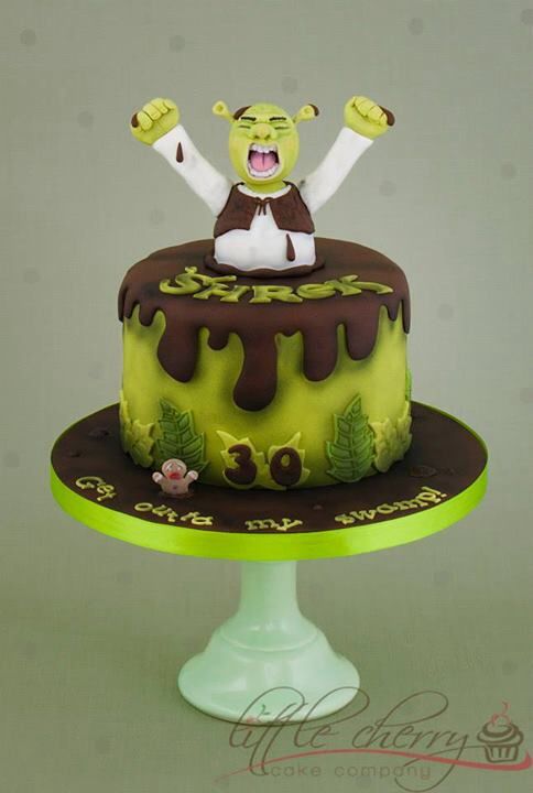 Shrek Cake