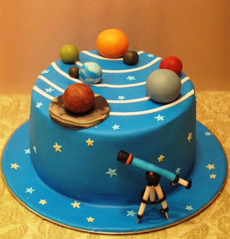 Solar System Cake