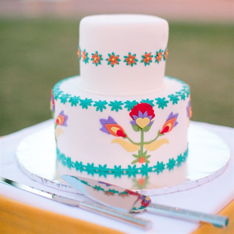 Southwestern Design Cake