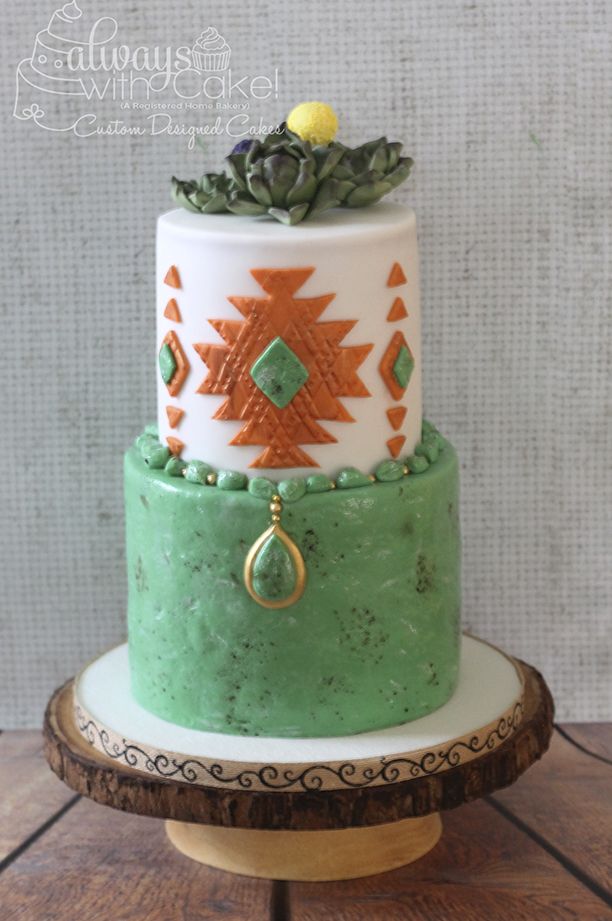 Southwestern Themed Cake