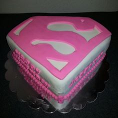 Super Hero Girls Birthday Cake