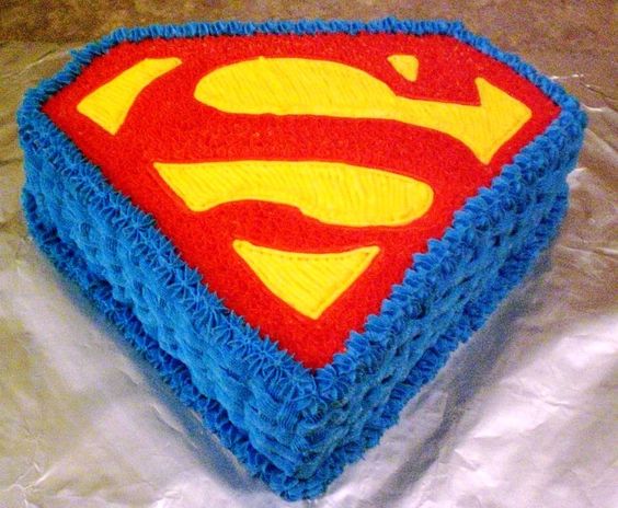 Superman Cake Design