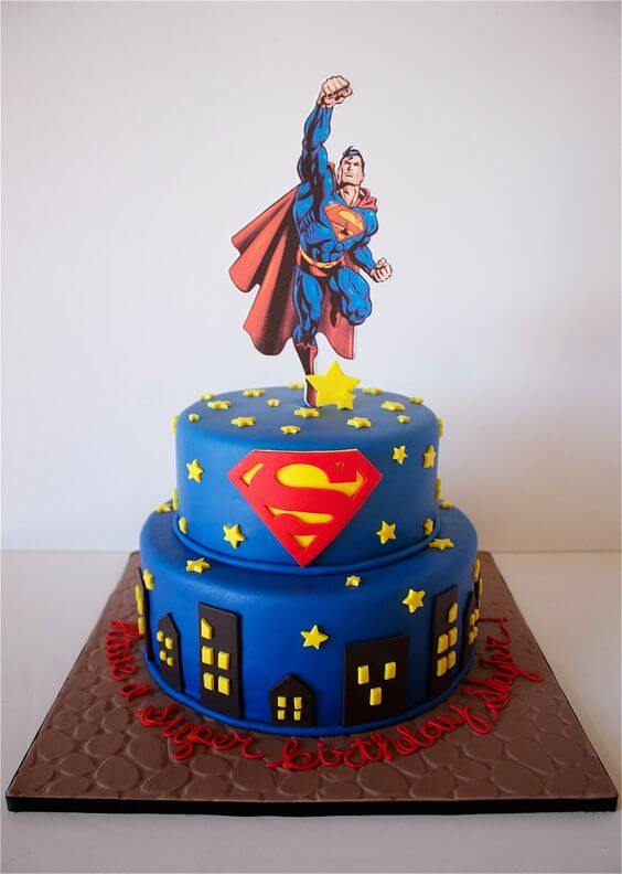 Superman Cakes at Walmart