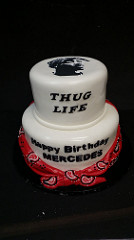 Thug Life Birthday Cake