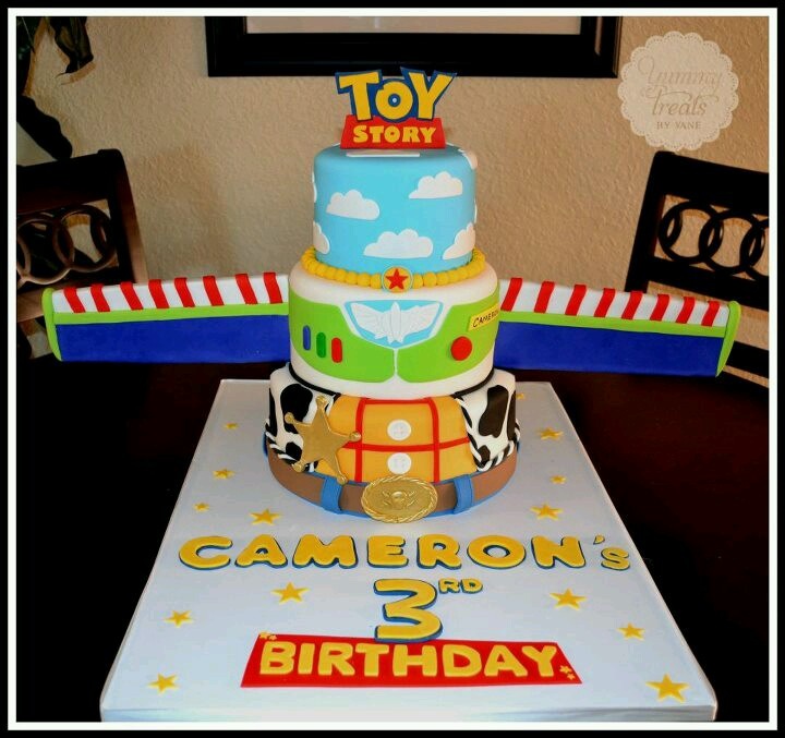 Toy Story Birthday Cake