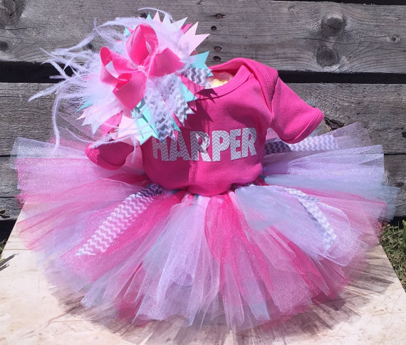 Tutu Baby Shower Diaper Cake