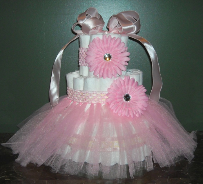 Tutu Diaper Cake