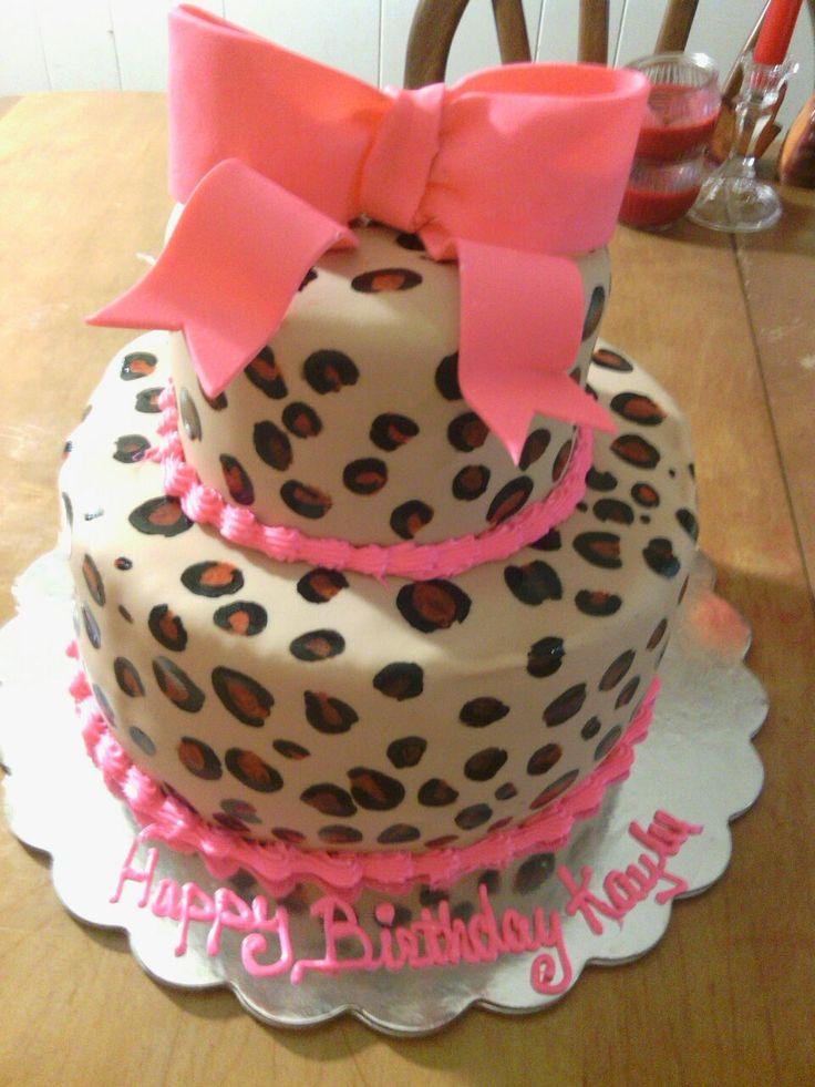 Two Tier Birthday Cake