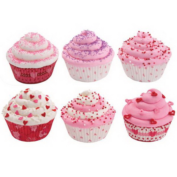 Valentine's Cupcake Decorating Ideas