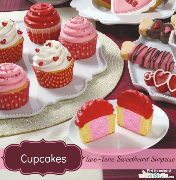 Valentine's Day Cupcakes and Recipes