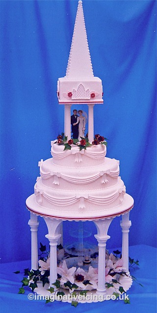 Wedding Cakes with Fountains