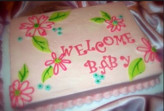 Welcome Baby Girl Cake Ideas