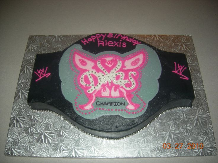 wwe divas birthday cakes