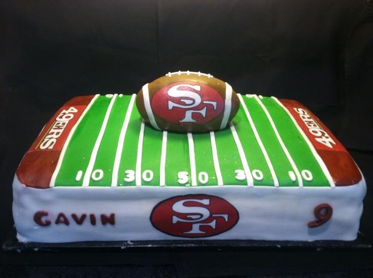 49ers Cake