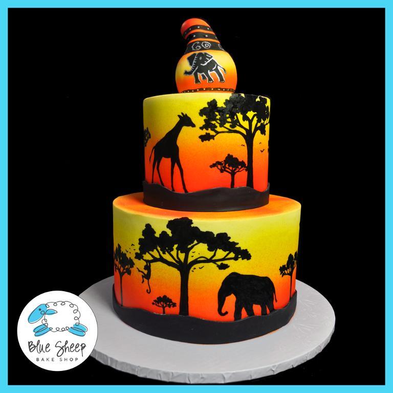 African Safari Cake