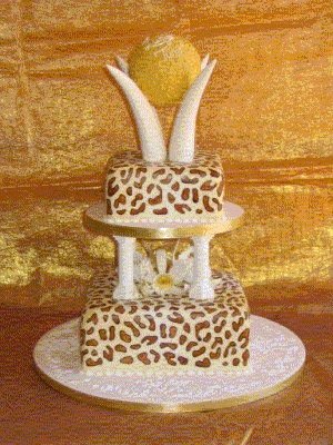 African Theme Cake