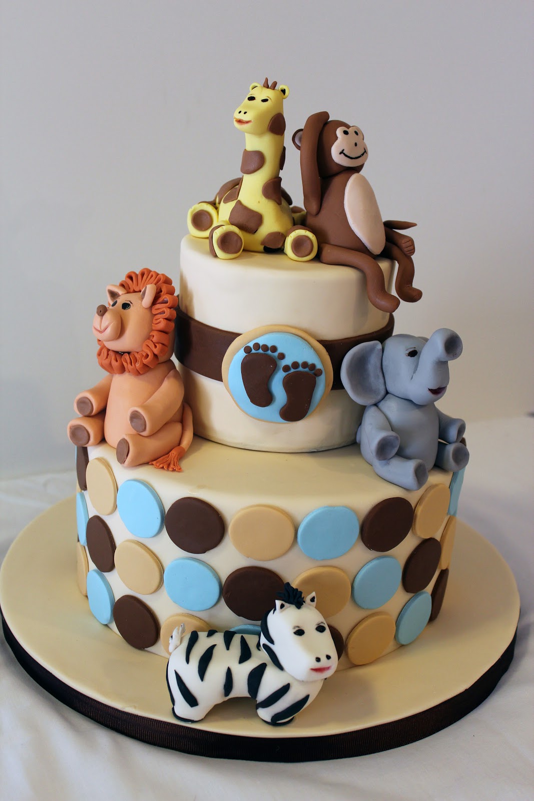 11 Photos of Zoo With Baby Shower Cakes