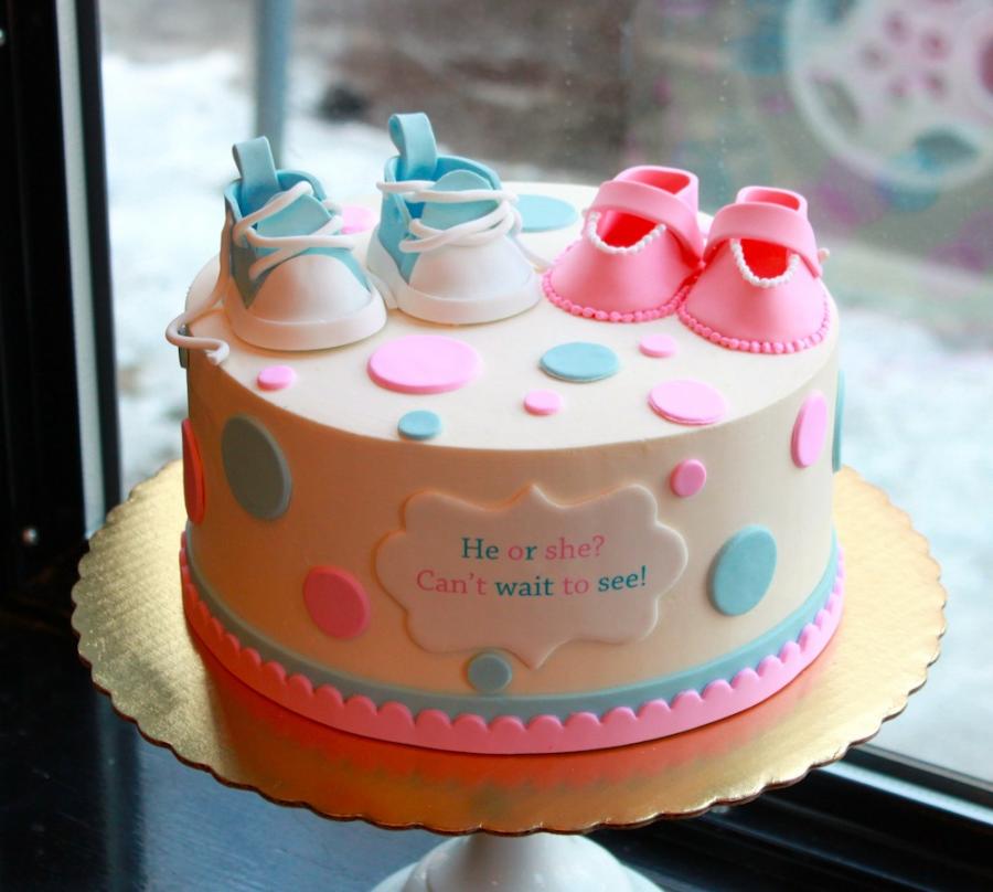 11 Photos of Baby Reveal Cakes