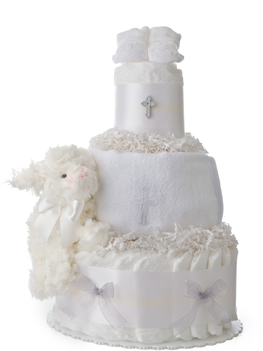 Baby Girl Diaper Cake