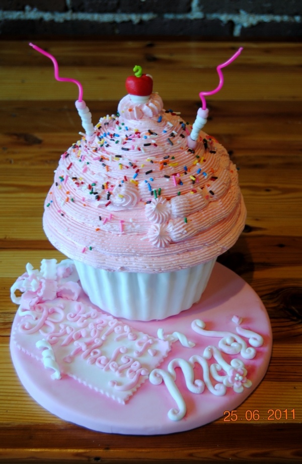 Baby Girls 2nd Birthday Cake