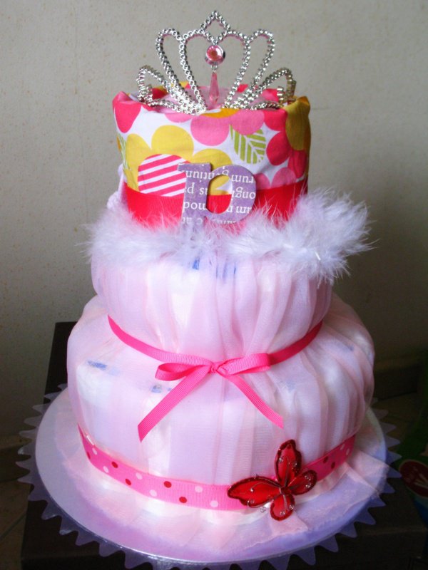 Baby Shower Diaper Cake