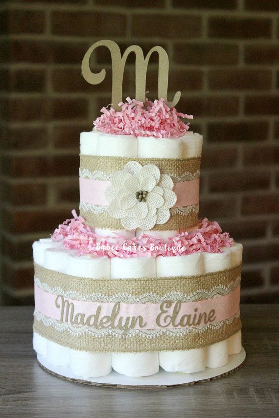 Baby Shower Diaper Cake