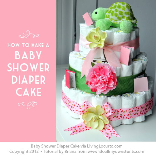 Baby Shower Gift Diaper Cake