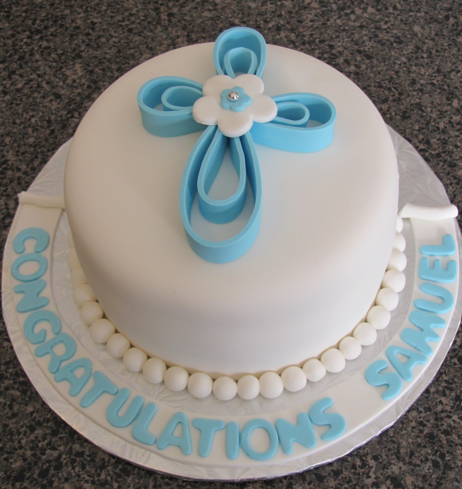 Baptism Cake Designs