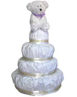 Baptism Diaper Cake