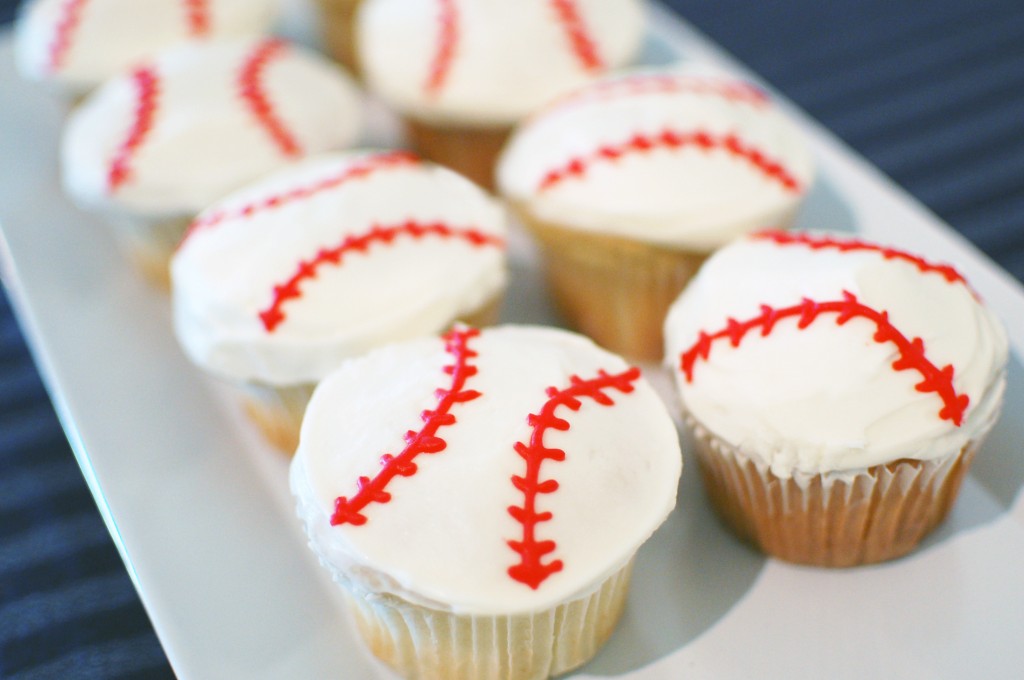 Baseball Cupcakes