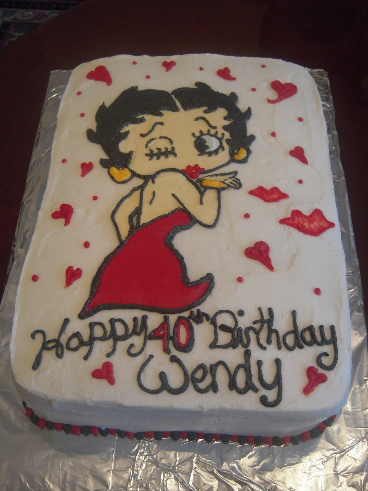 Betty Boop Cake