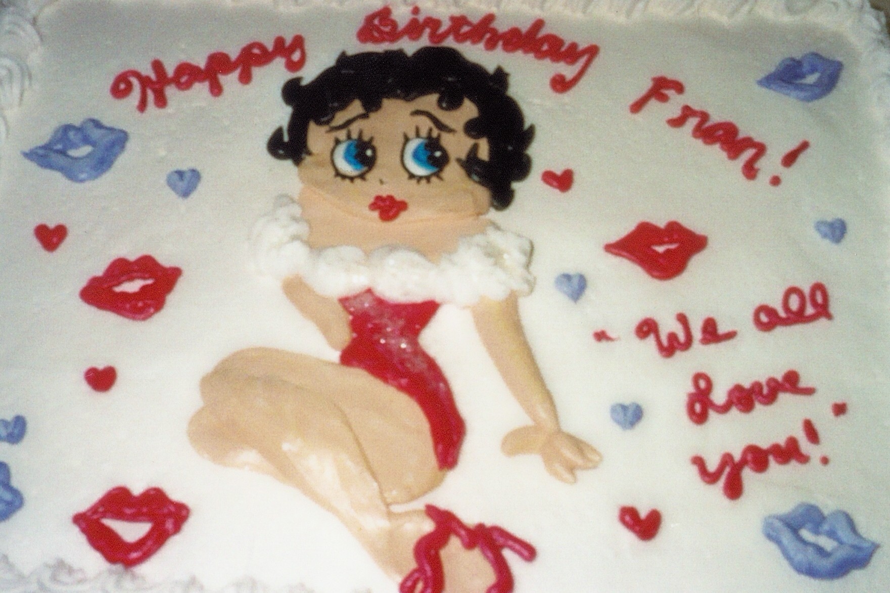 Betty Boop Cake