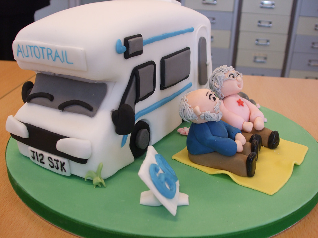 Birthday Cake Camper Van