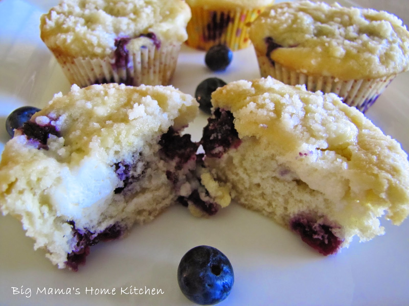 Blueberry Cream Cheese Muffins Recipe