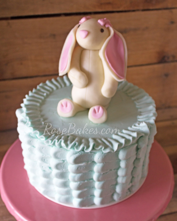 Bunny Birthday Cake