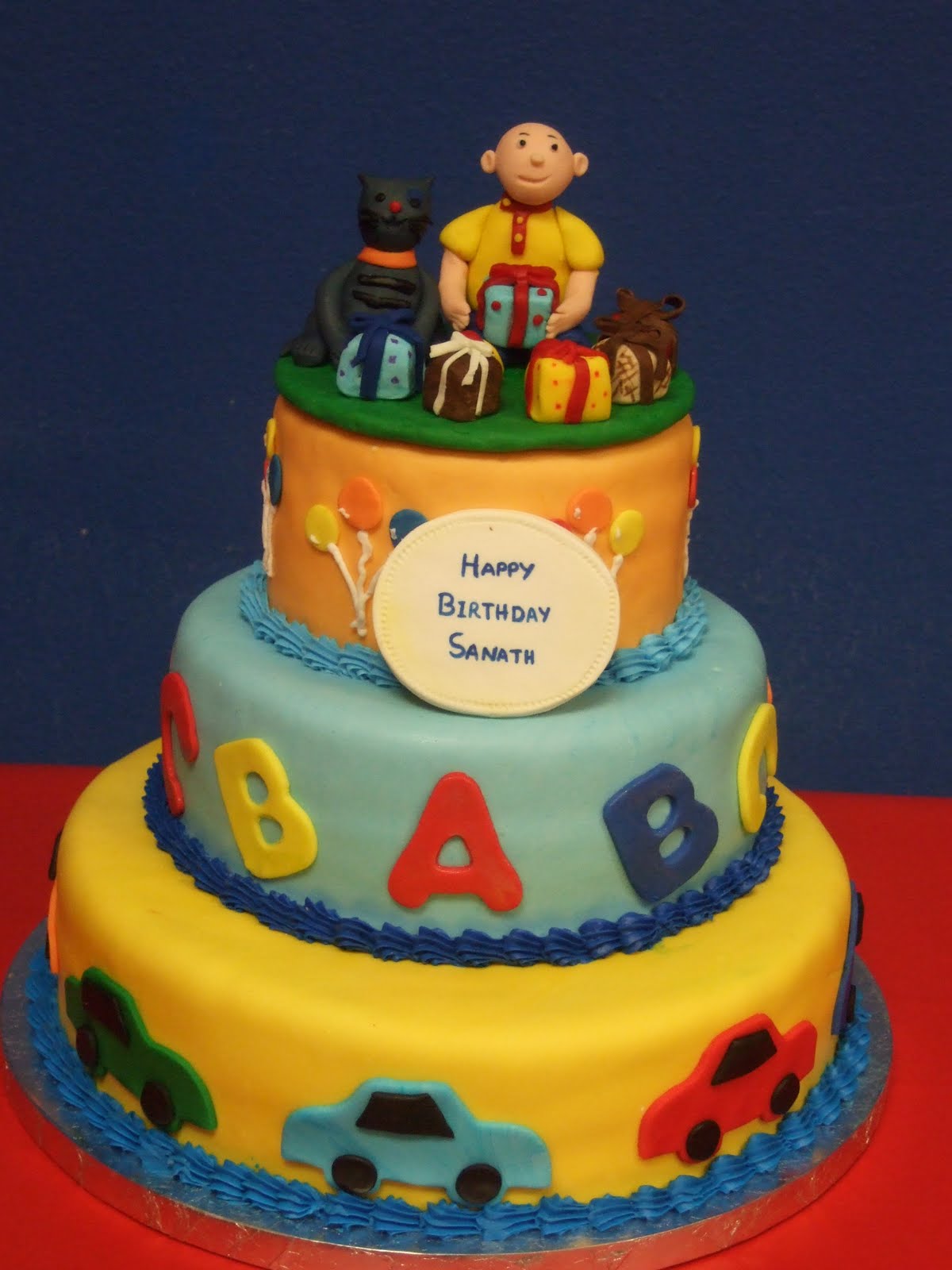 12 Photos of Caillou Birthday Cupcakes And Cakes