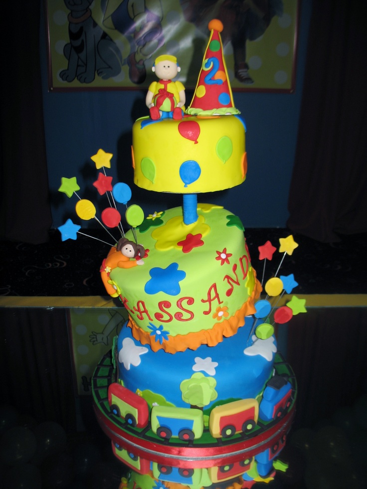 Caillou Birthday Cake