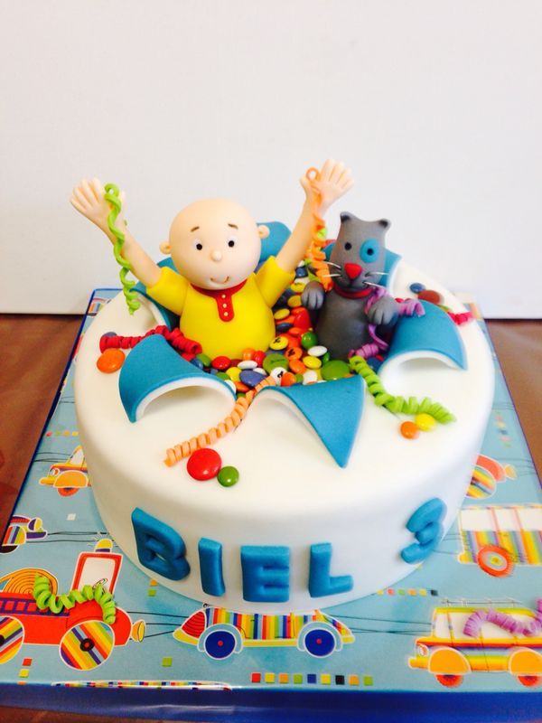 Caillou Birthday Cake