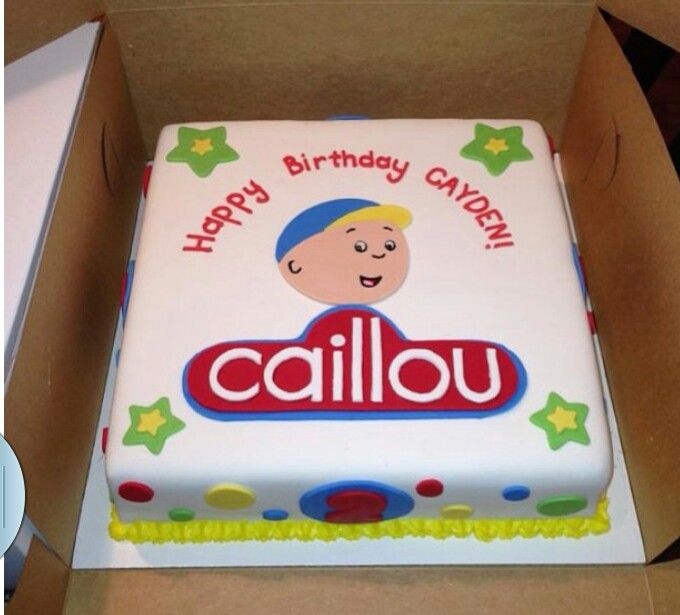 Caillou Cake