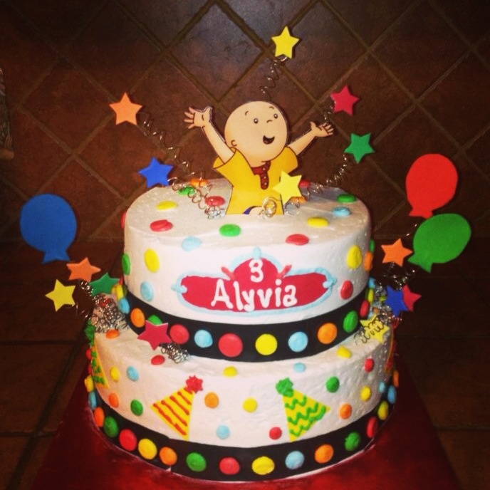 Caillou Cake