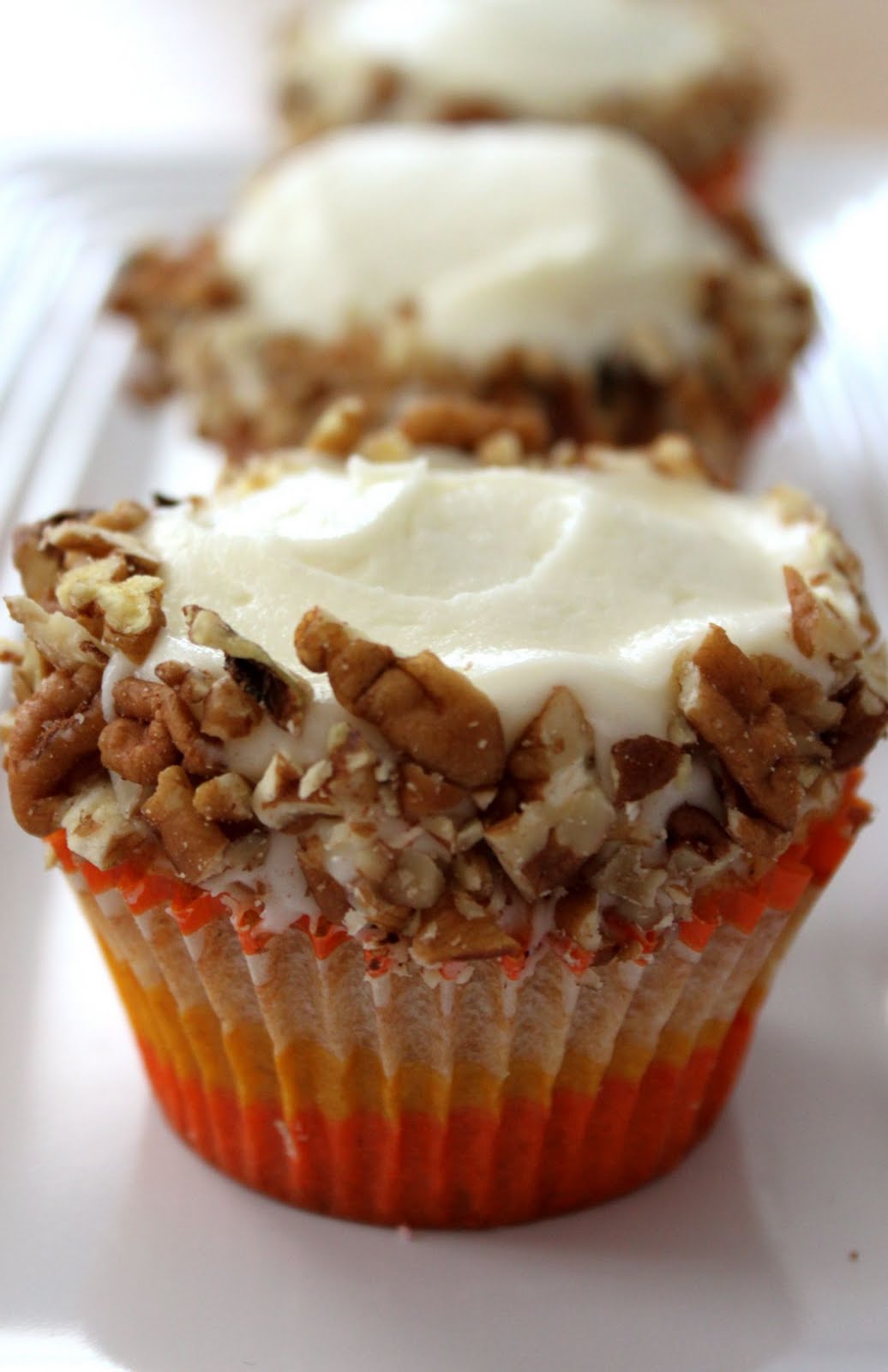 Carrot Cupcakes with Cream Cheese Frosting