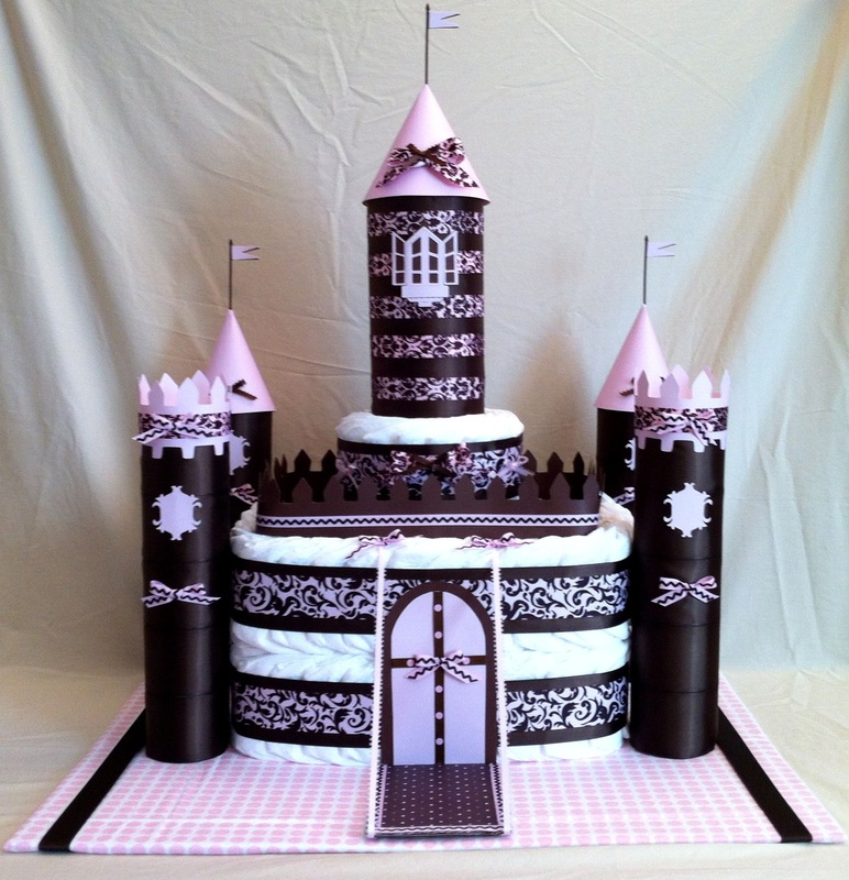 Castle Diaper Cake