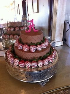 Chocolate Covered Strawberries Grooms Cake