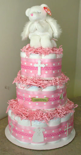 Christening Diaper Cake