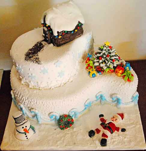 Christmas Cake Decorating Ideas