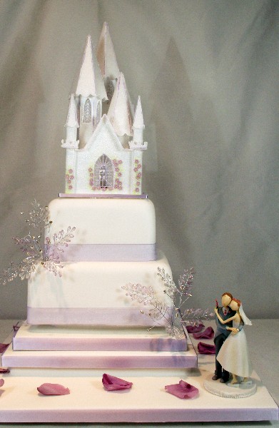 Church Wedding Cake Topper